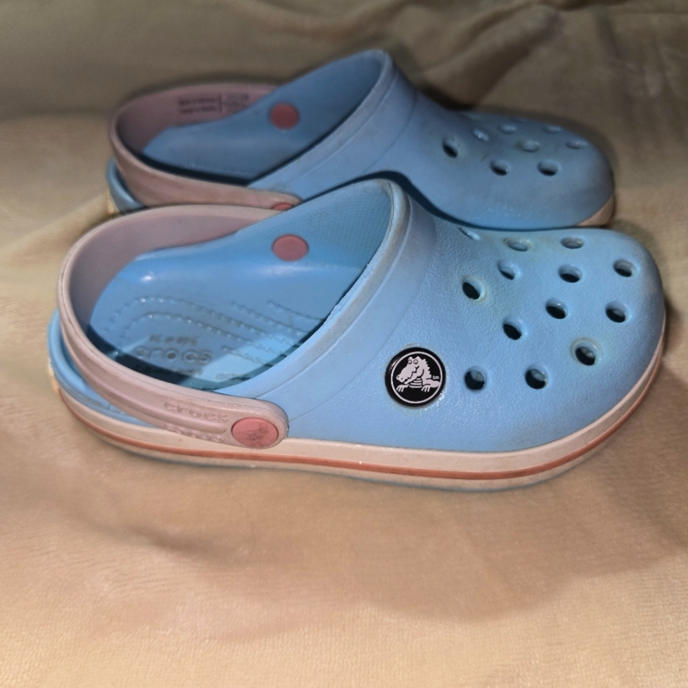 Kids Blue Crocs Clogs